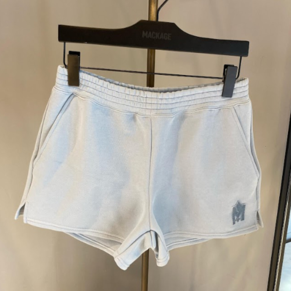 刺繍がアクセント【Mackage】サマー ジャージーショートパンツ