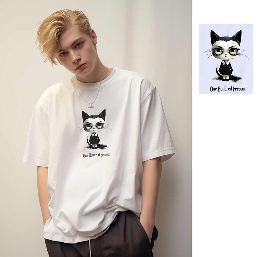 OHP X HARMONIA Catsday Semi Over Short Sleeve T-Shirt (2 色)