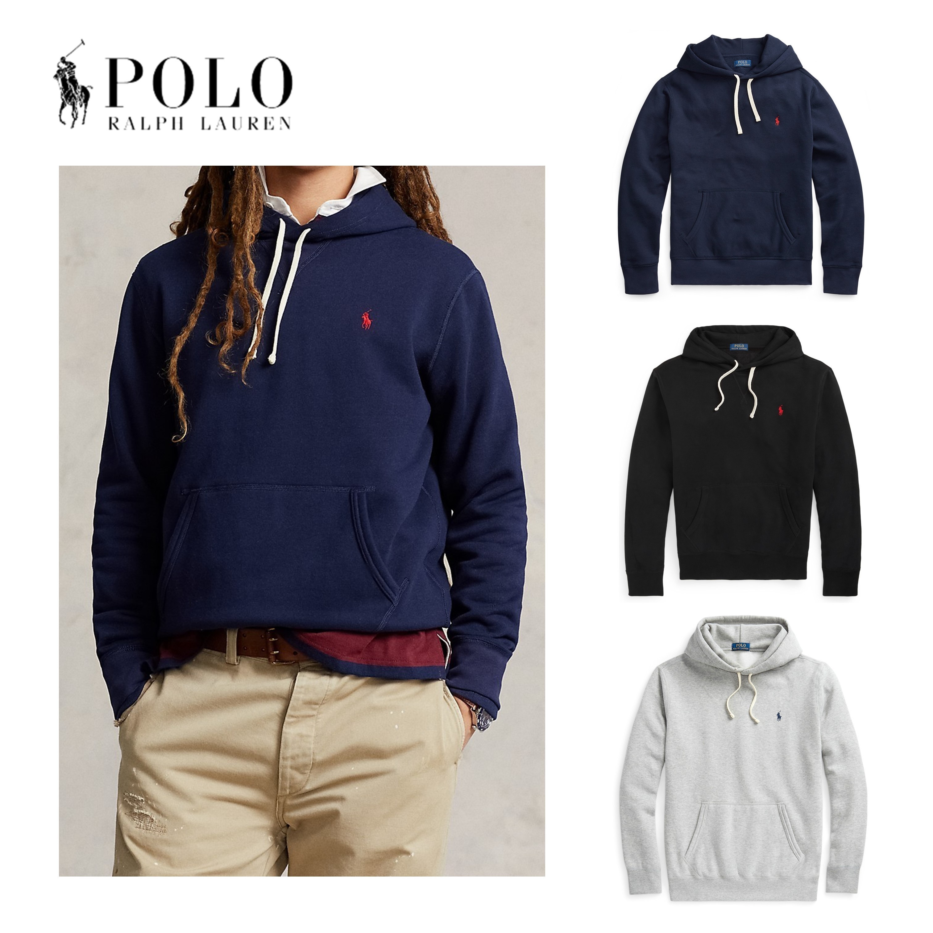[ポロラルフローレン] POLO フーディ THE CABIN FLEECE☆