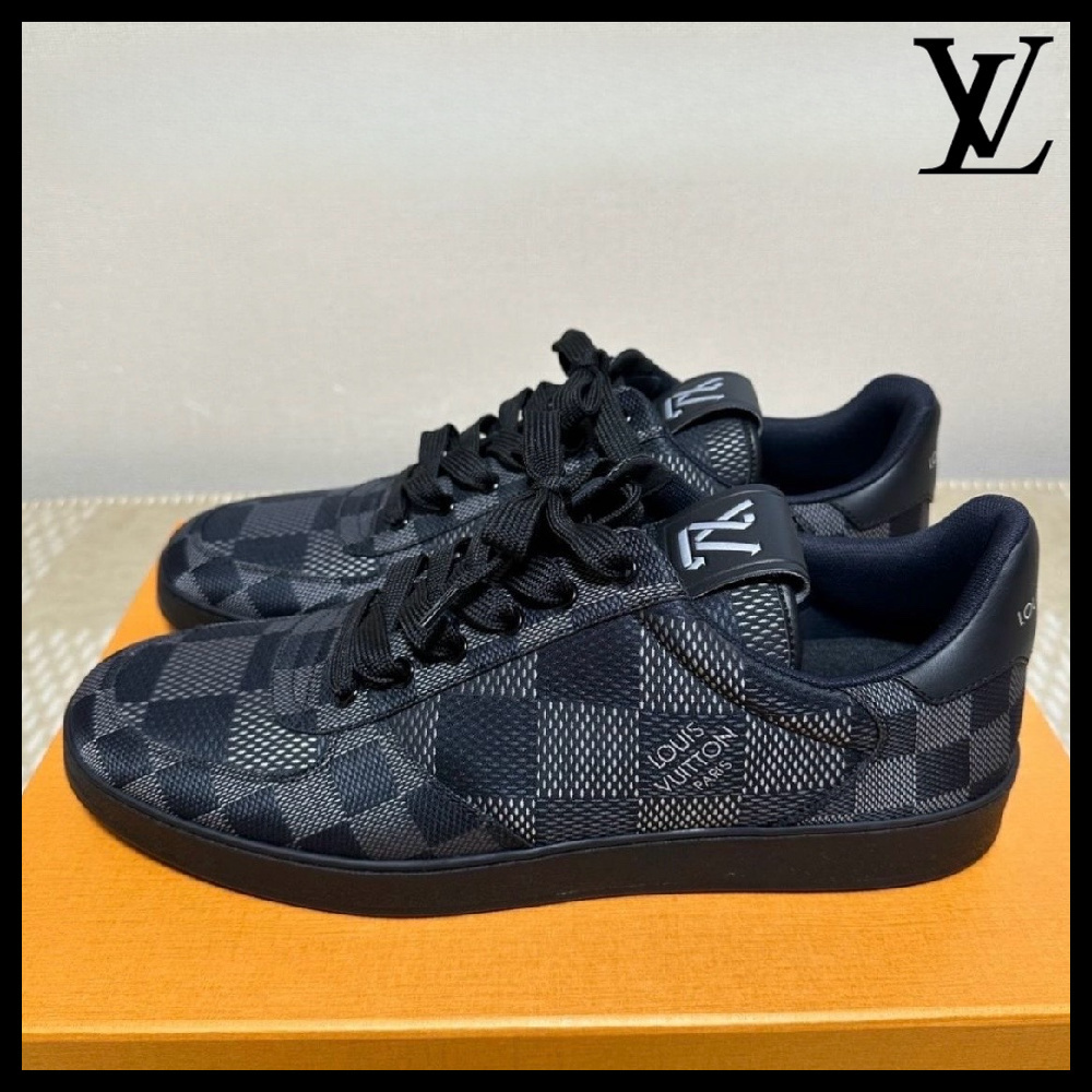 【織り込まれたダミエ柄がお洒落♪】Louis Vuitton★スニーカー