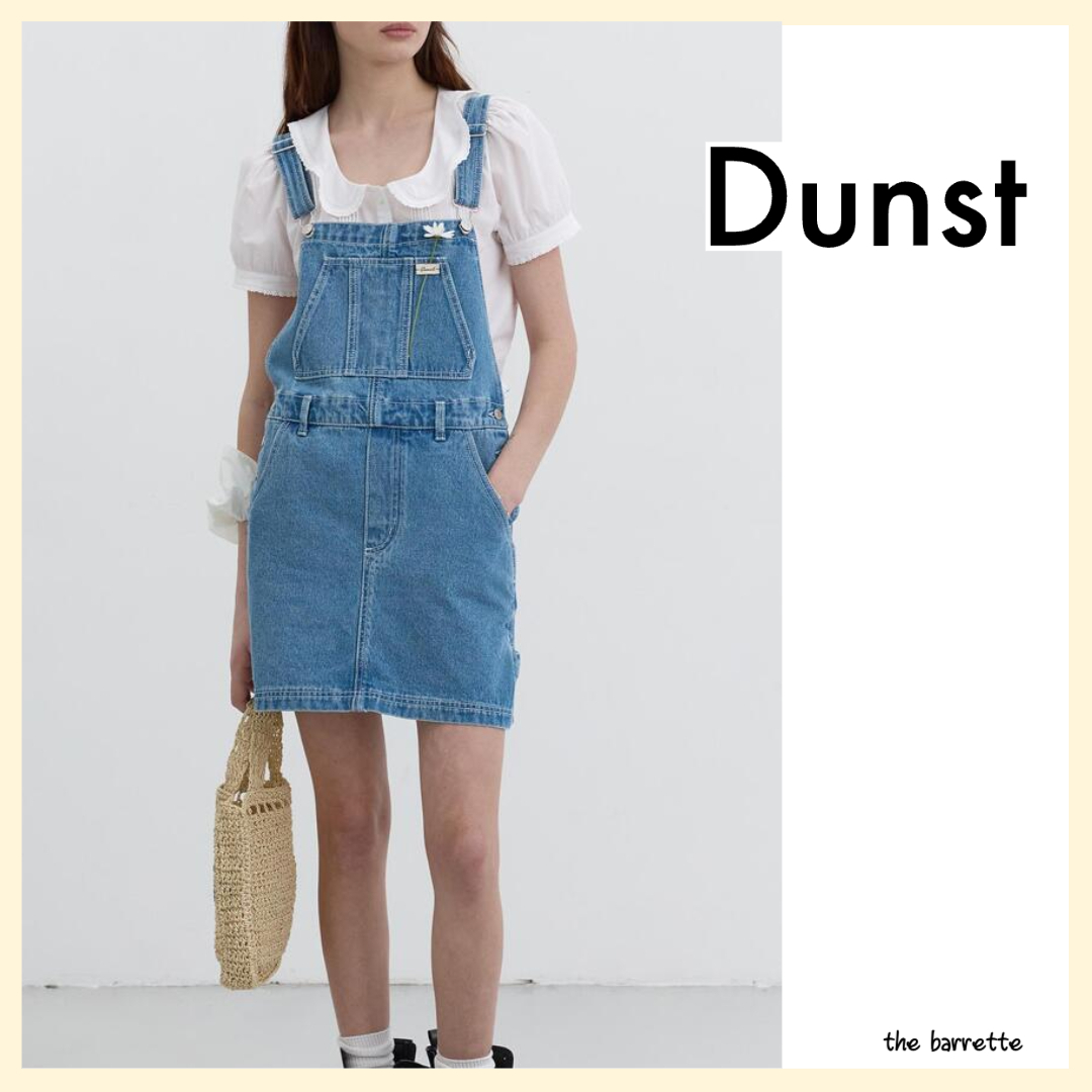 [Dunst] デニム オーバーオール ドレス / 韓国ブランド