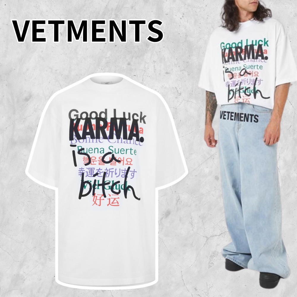 【VETEMENTS】ヴェテ GD ラック T SN34