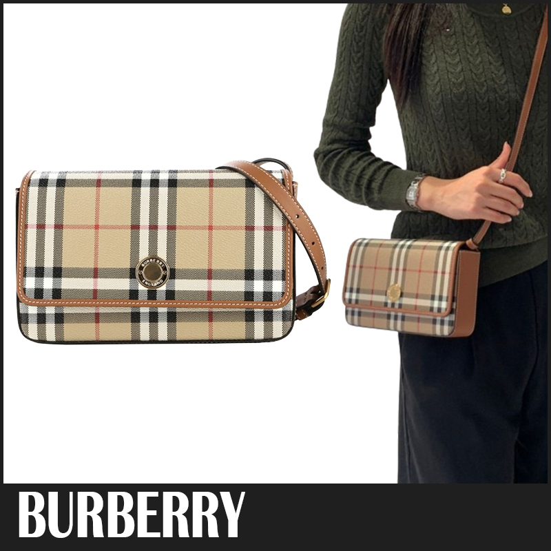 送料関税込☆BURBERRY ハンプシャー ショルダーバッグ ☆超人気