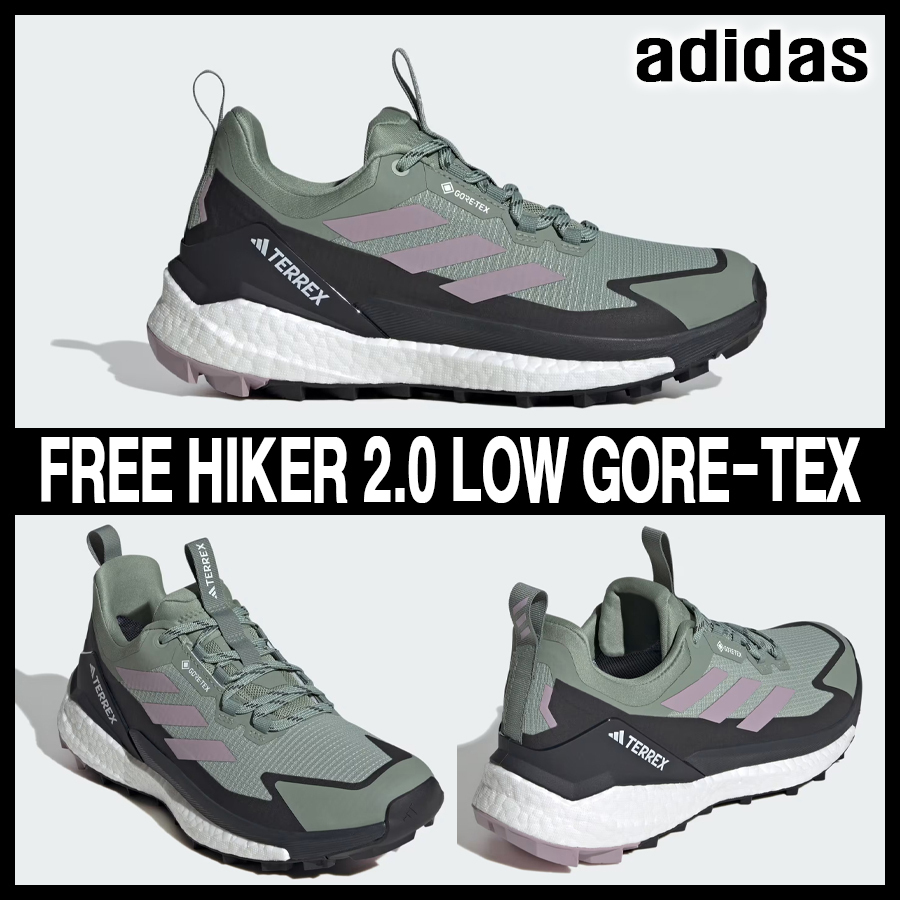 ★adidas★W FREE HIKER 2.0 LOW GORE-TEX★追跡可