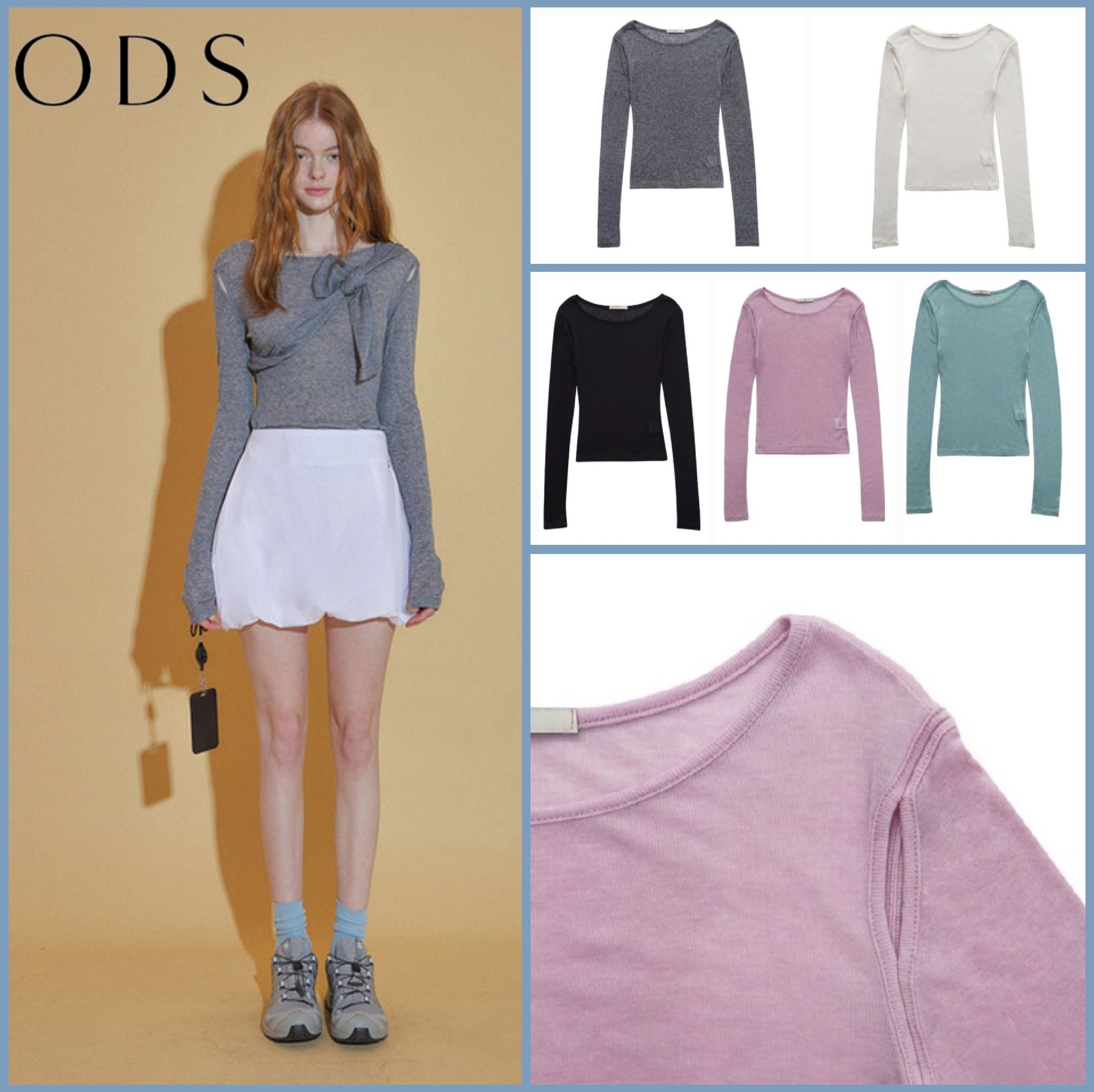 ●●ODS●● POINTED T SHIRTS (5color)