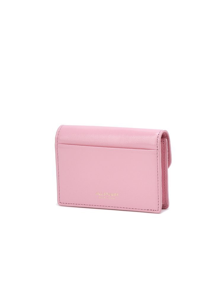 JILLSTUART]☆COCO☆LOGO POINT DECORATED COWHIDE CARD WALLET