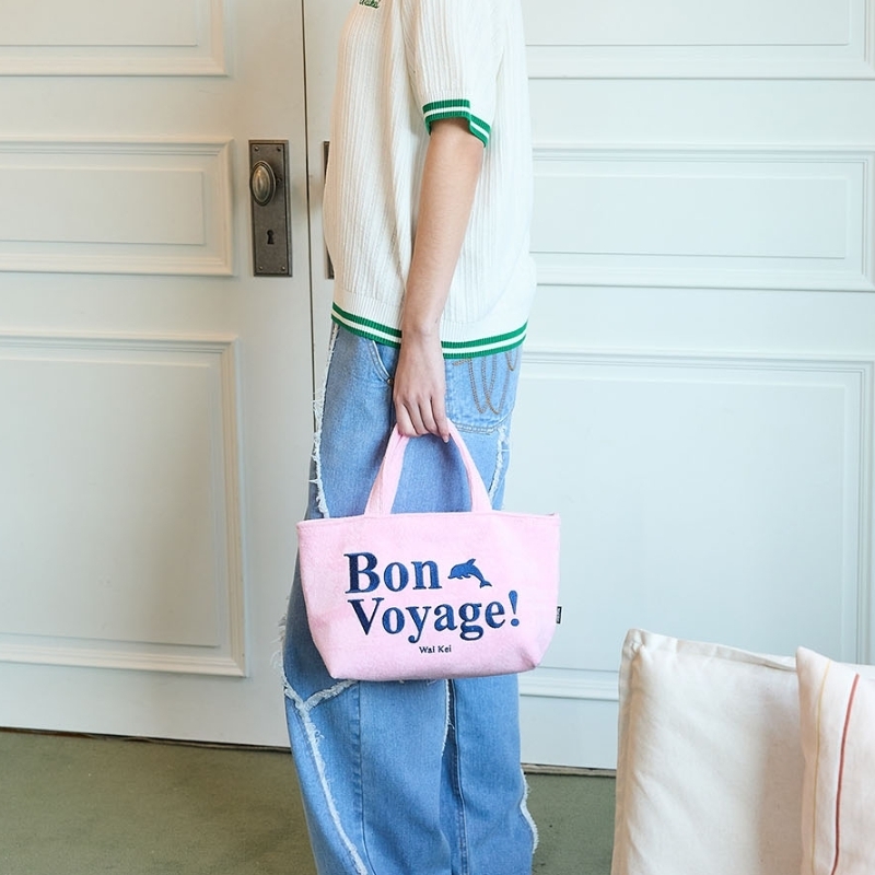 ショルダーバッグ Wai Kei Bon voyage terry big shoulder bag 4BKH089 Bon voyage terry big shoulder bag - WaiKei | 60% - Asian