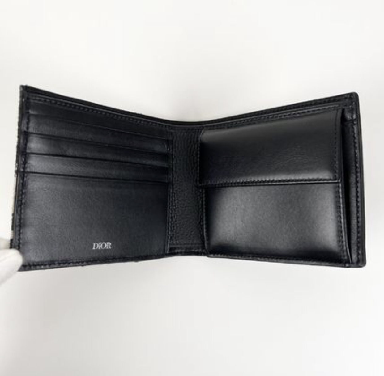 コインケース付き】Dior Saddle 2つ折りウォレット (Dior
