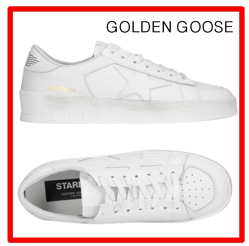 ★韓国の人気★【Golden goose】★Stardanスニーカー ホワイト★