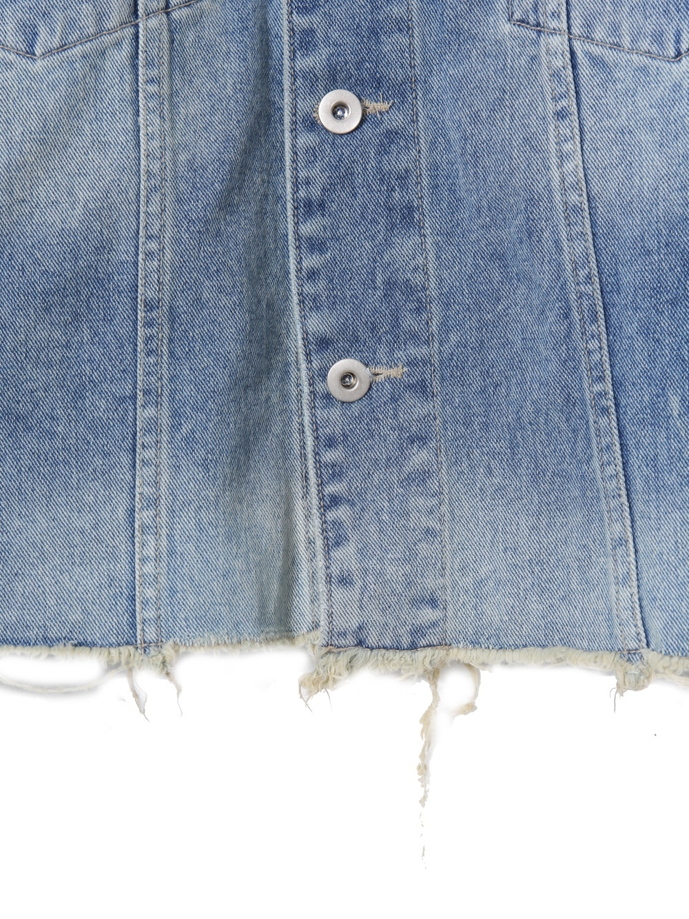 HI FI FNK】Dinor Collarless Denim Jacket アウター・ジャケット