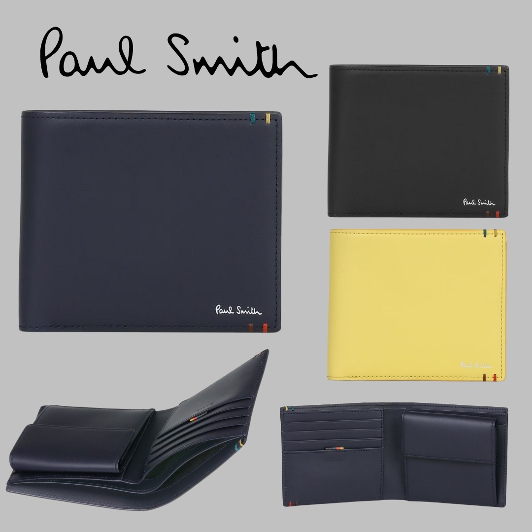 ＜Paul Smith＞ハイライトステッチSS24 2つ折り財布