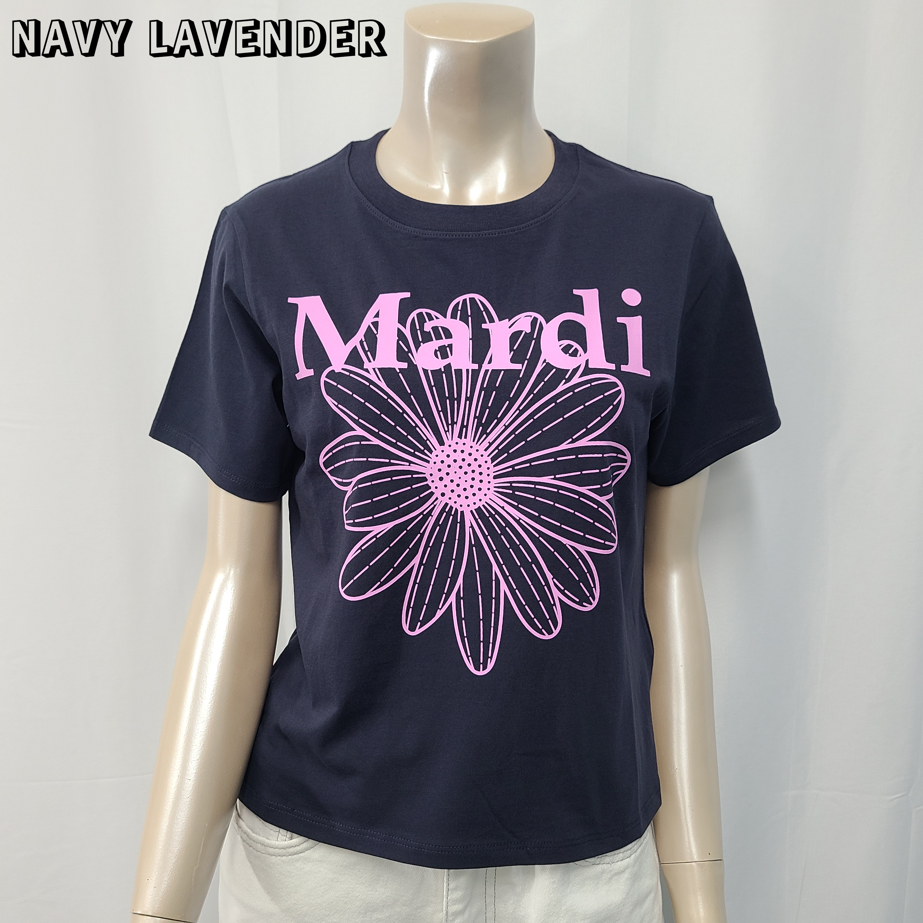Mardi Mercredi 花柄プリント Tシャツ ショートパンツ セット
