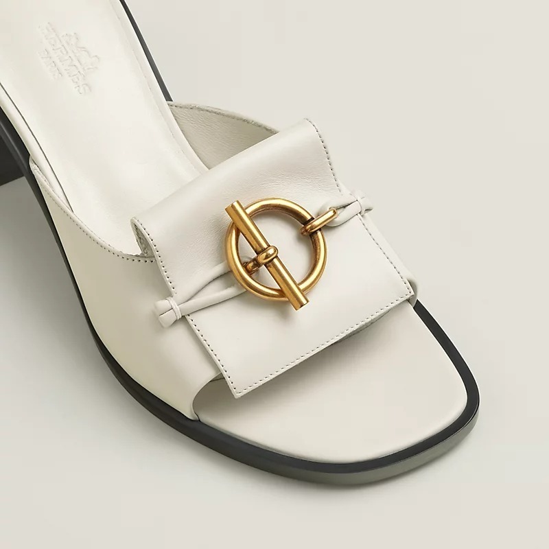 【快適にエレガントに☆】HERMES《Ilot》50 サンダル