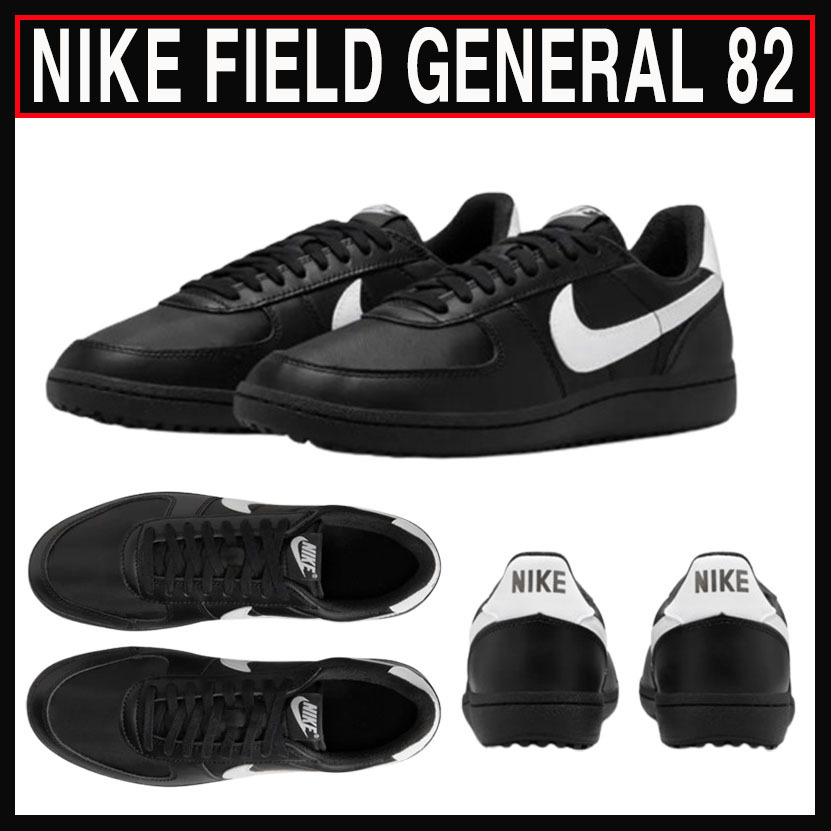 人気 ☆NIKE☆ FIELD GENERAL 82 BLACK AND WHITE