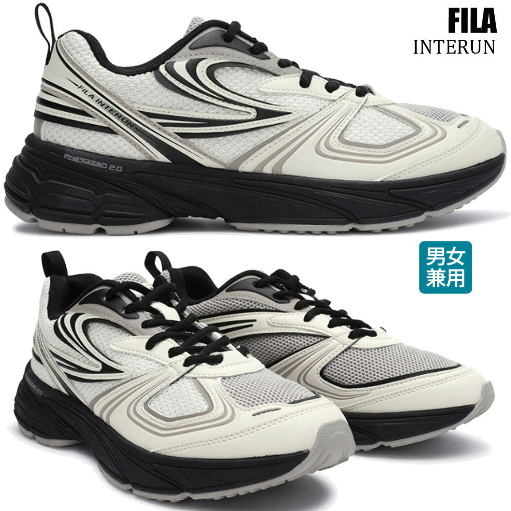 ◆FILA◆INTERUN 1RM02699G013 男女兼用 ハンソヒ着用 23~29㎝