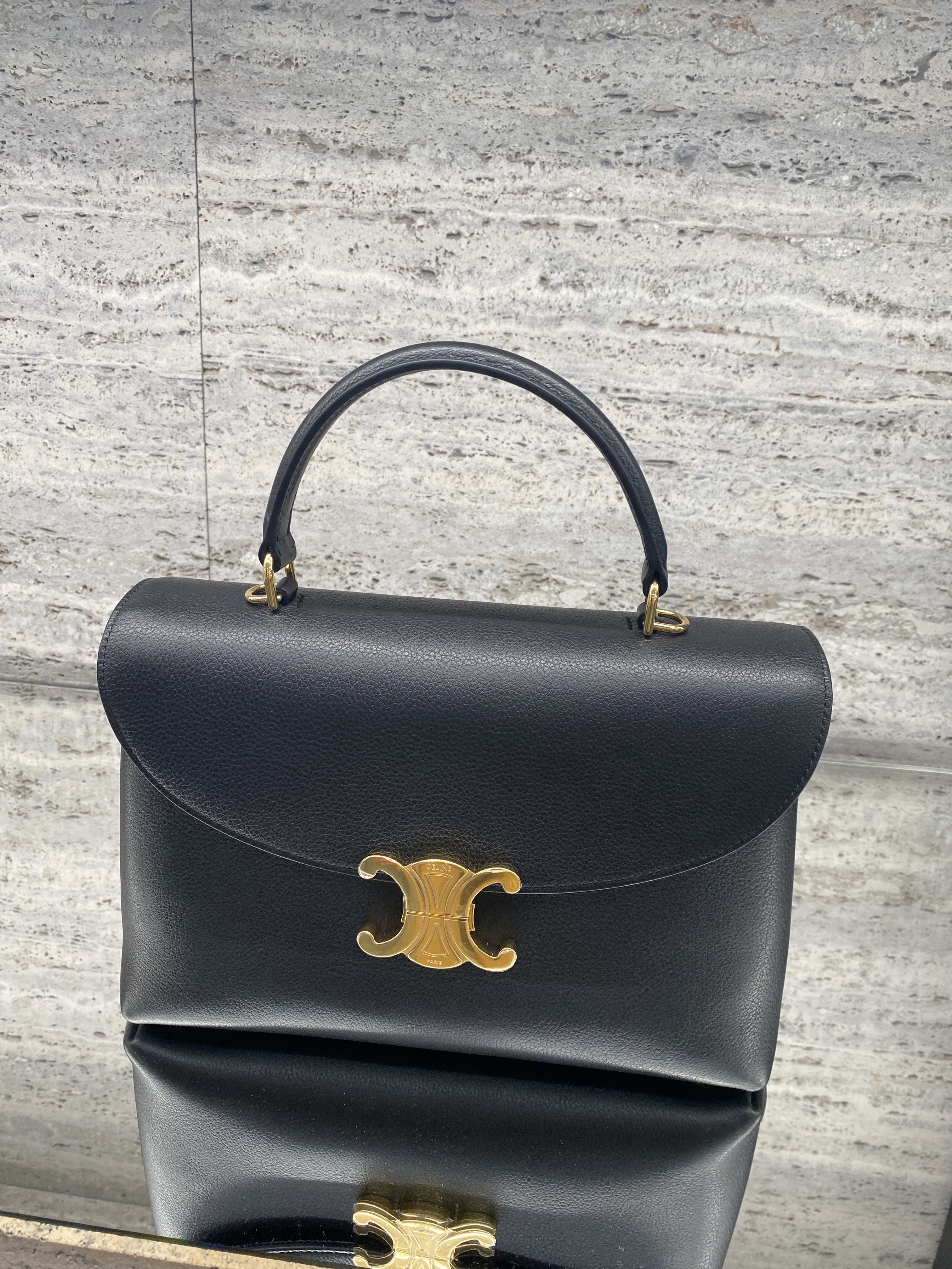 CELINE☆ミディアムNINOバッグ ブラック パリ発