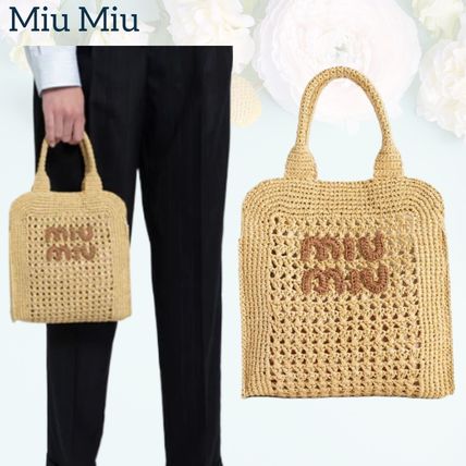 バイカラー MiuMiu(ミュウミュウ) バッグ・カバン(レディース