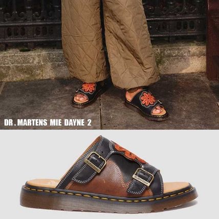 Dr Martens★MIE DAYNE★ストラップ サンダル★兼用★BLACK Dr Martens☆MIE DAYNE☆2 ストラップ サンダル (Dr.Martens