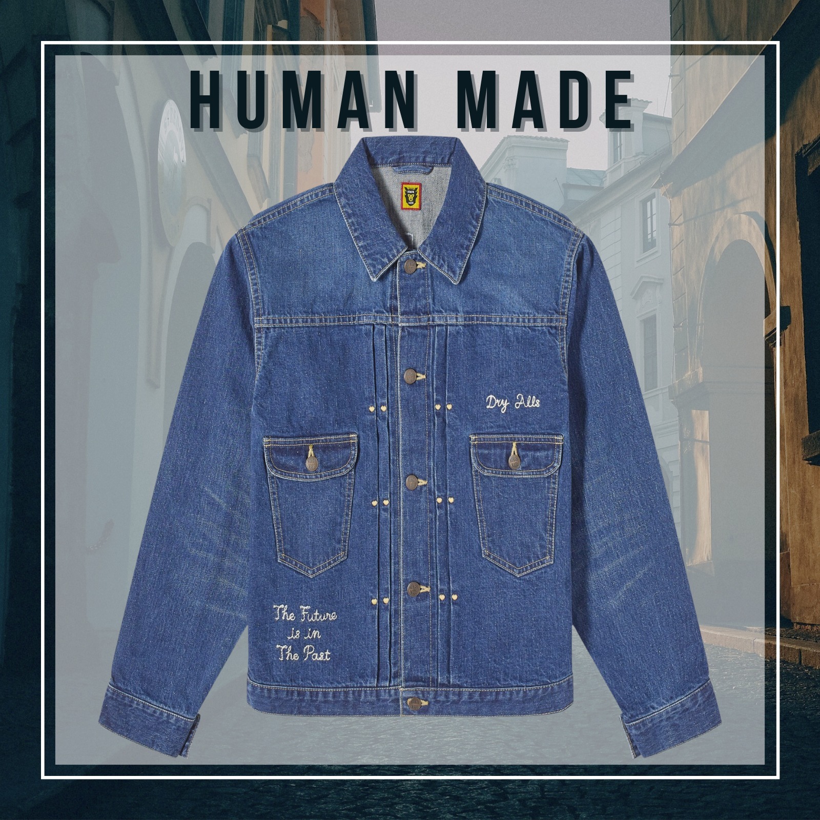 HUMAN MADE -ヒューマンメイド-】デニムワークジャケット