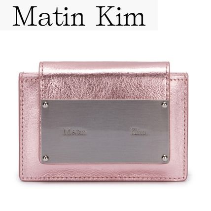 【Matin Kim】★ACCORDION WALLET INDIAN PINK