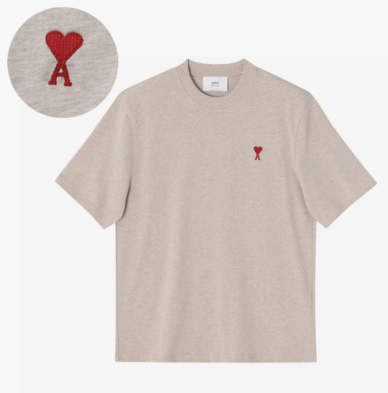 AMI PARIS アミ パリス AMI DE COEUR Tシャツ 男女兼用
