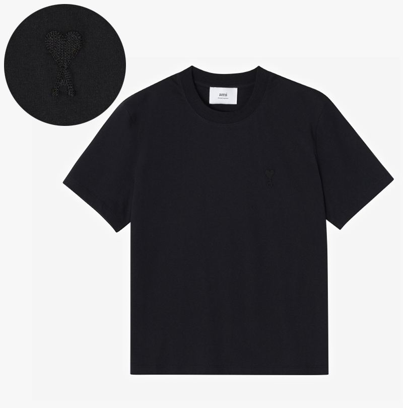 AMI PARIS アミ パリス コットン Tシャツ 男女兼用