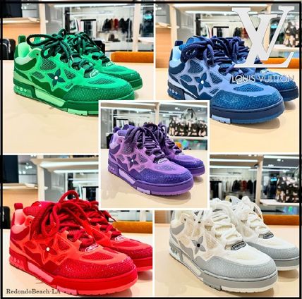 【ポップなカラフルが可愛い】LOUIS VUITTON★SKATE スニーカー Sneaker LV Skate Louis Vuitton(ルイヴィトン) - 海外通販のBUYMA