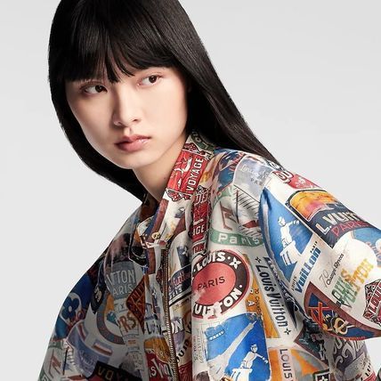 【裏地も可愛い♪】ルイヴィトン ジャケット リバーシブル 裏地も可愛い♪】ルイヴィトン ジャケット リバーシブル (Louis