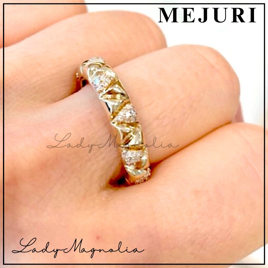 【MEJURI】Patra Pave Diamond Ring パトラ ダイヤモンド リング
