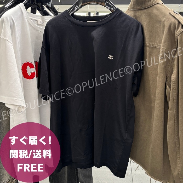 CELINE セリーヌ 人気 トリオンフ ルーズ Tシャツ ユニセックス