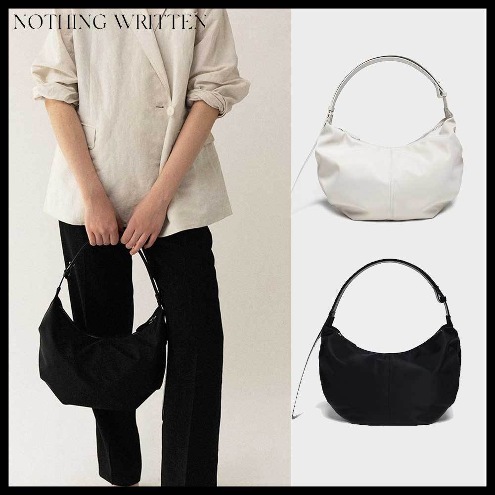 ●NOTHING WRITTEN●HT NYLON SHOULDER BAG 大人気 軽い