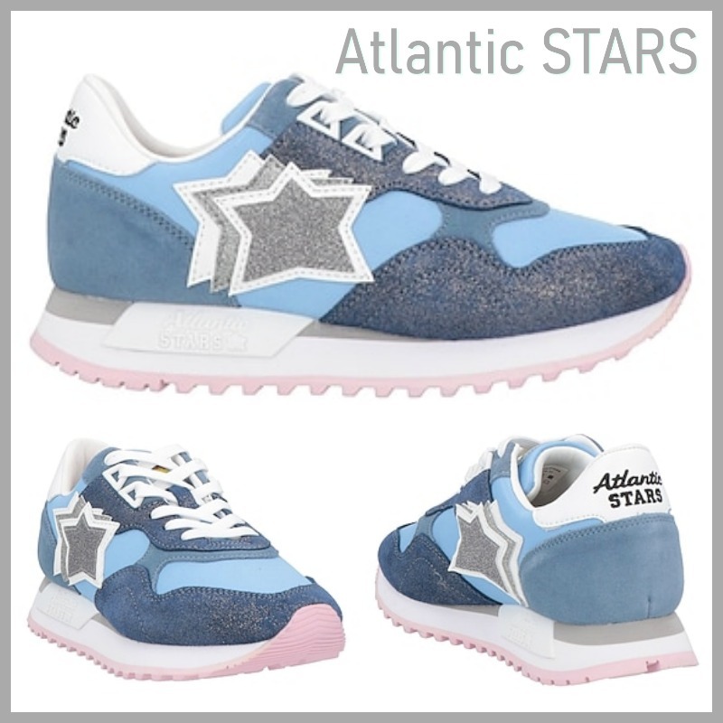 【Atlantic STARS】ロゴ ローカットスニーカー *送料/関税込み*