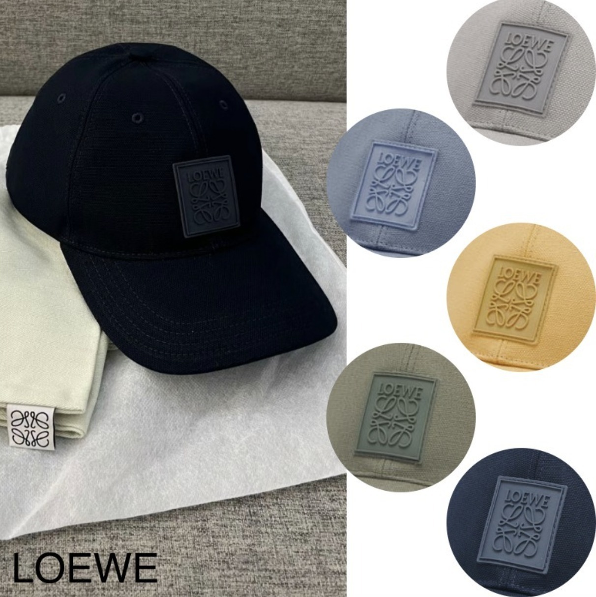 LOEWE◆ロエベ ロゴアイコンキャップ