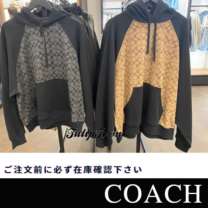 【COACH】 Signature フーディー 在庫確認くださいCO826