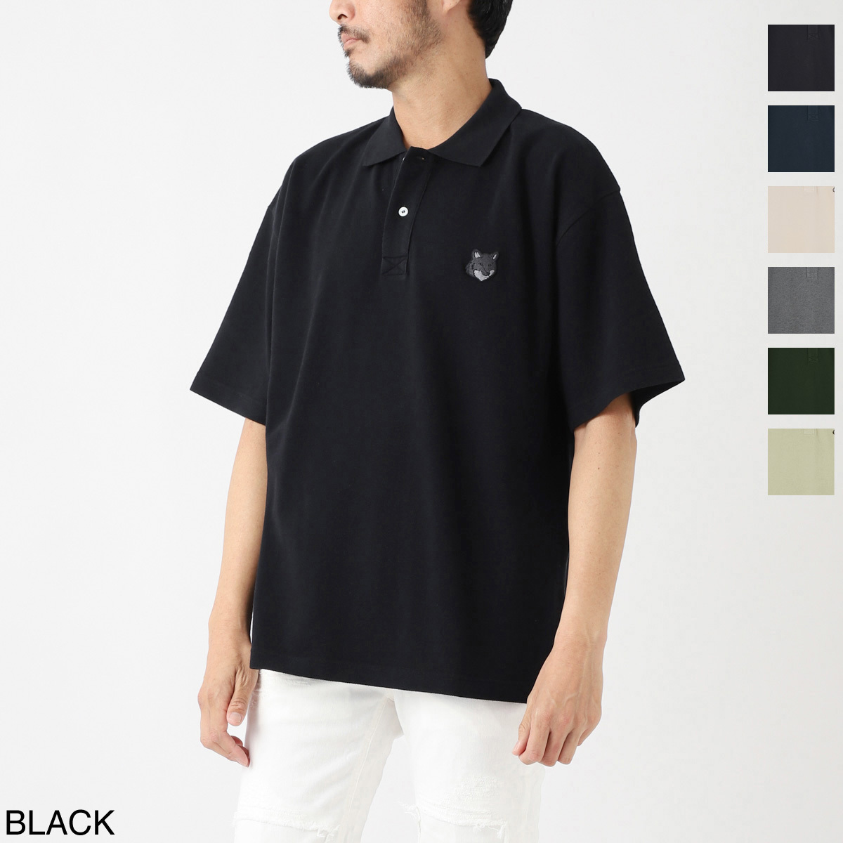 MAISON KITSUNE ポロシャツ mm00202kj7010