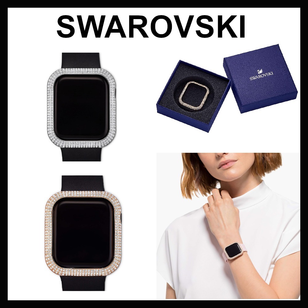 【SWAROVSKI】Apple Watch 40mm スパークリングケース 2色