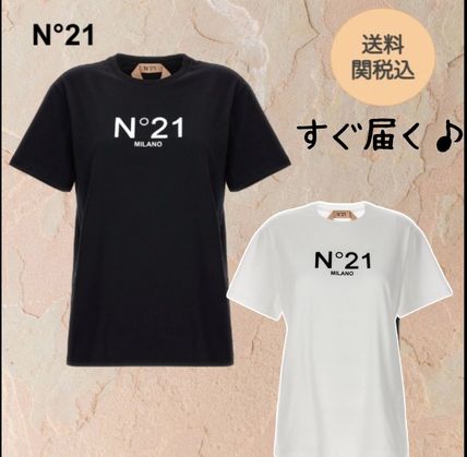 【送料関税込】N°21 ヌメロ ヴェントゥーノ コットンTシャツ