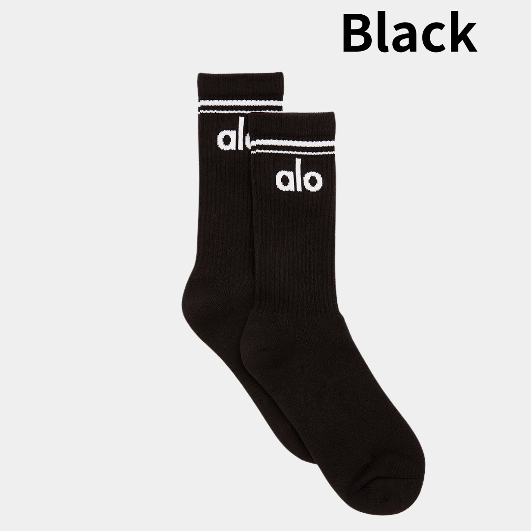 alo yoga【アロー】ユニセックス ハーフ スローバックソックス alo yoga【アロー】ユニセックス ハーフ スローバックソックス