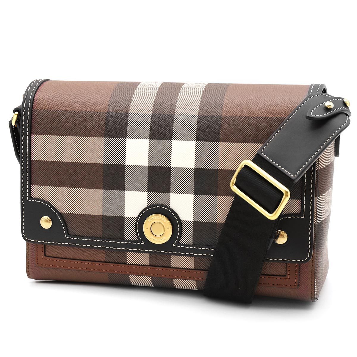 BURBERRY ショルダーバッグ ダークバーチブラウン レディース