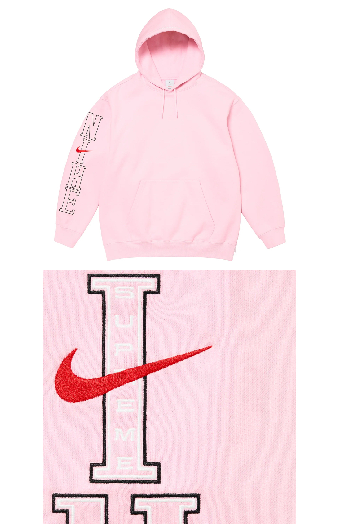 Nike supreme イエロー スウェットセットアップ Large
