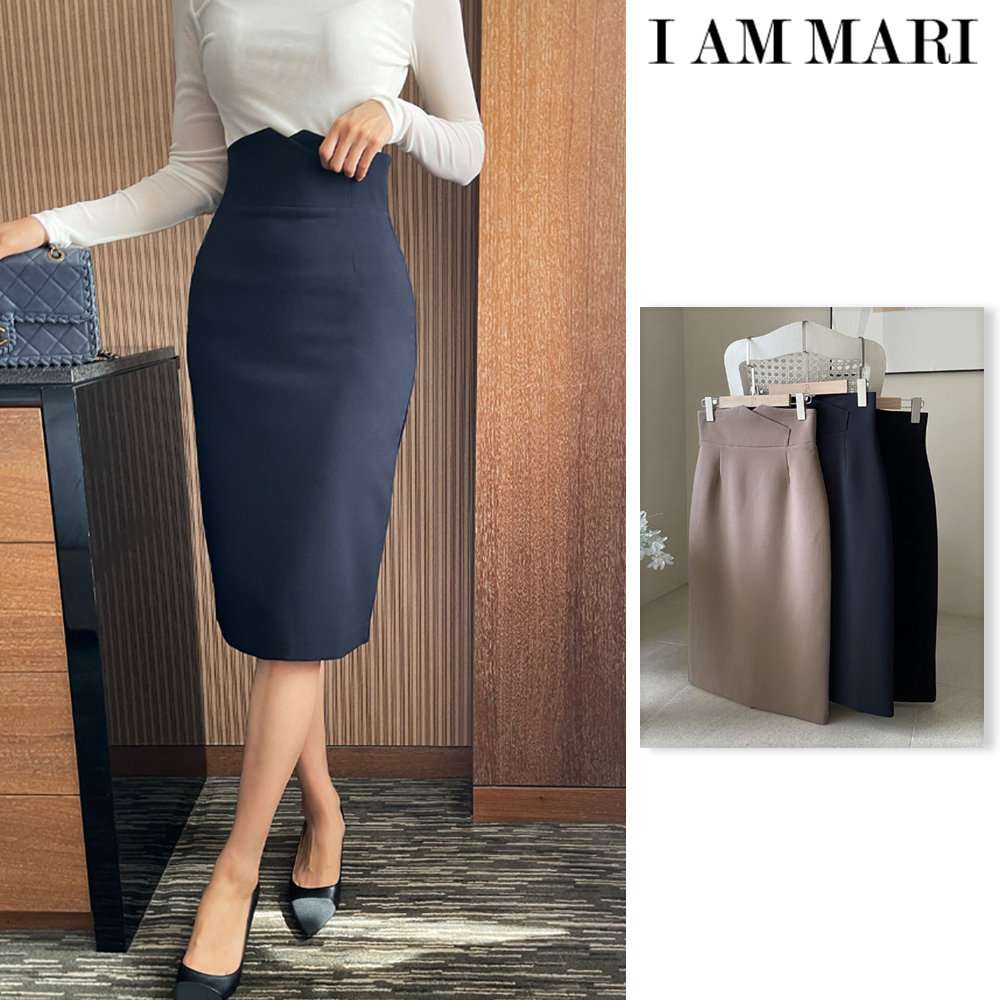 【I AM MARI】Eslo midi skirt