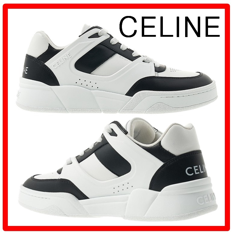 ★人気★【CELINE】★セリーヌ レースアップ ロースニーカー★