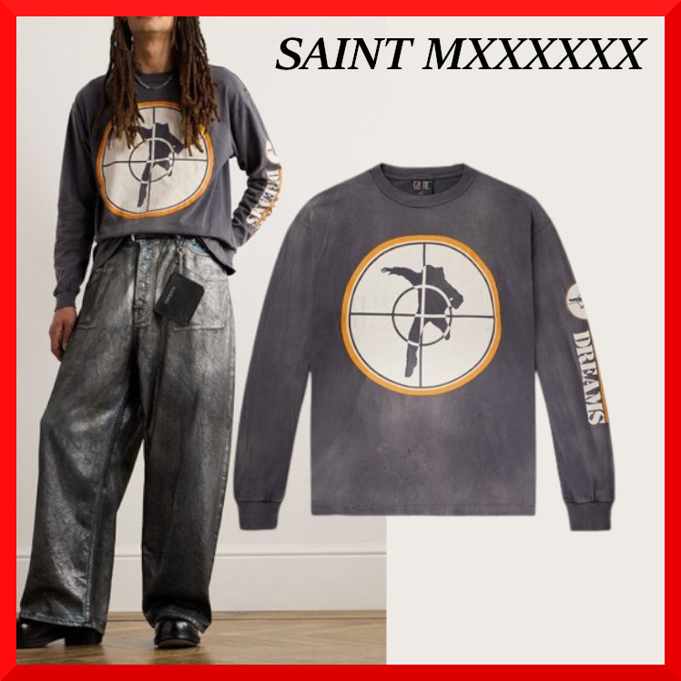 SAINT MXXXXXX☆関税込☆ショーン・ワザースプーン PrintTシャツ