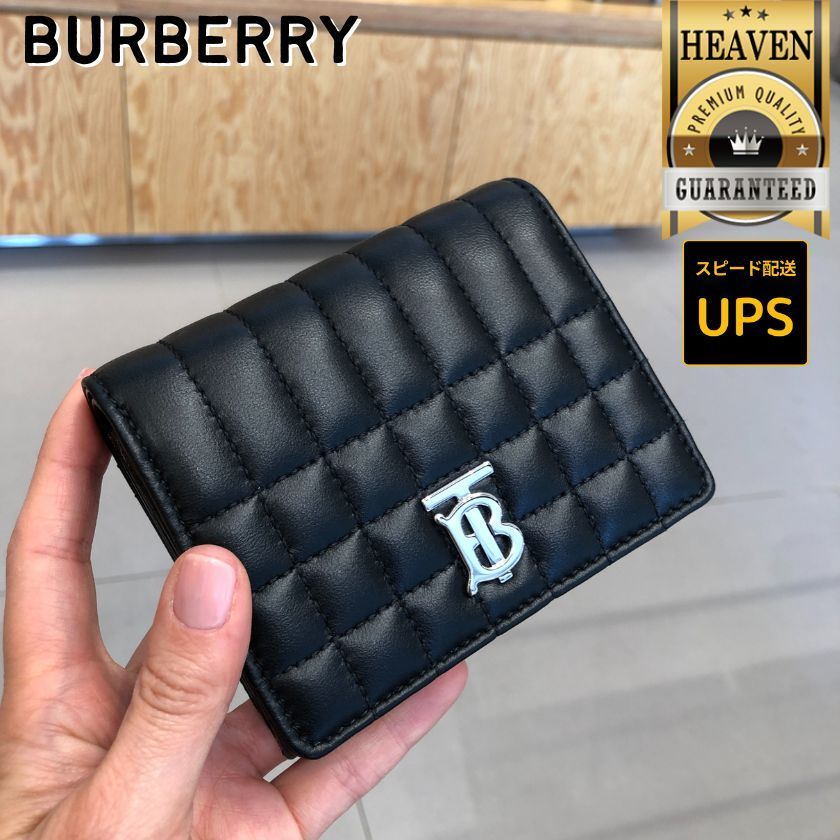 6万取引突破★UPS速達便！【BURBERRY】LOLA 三つ折り財布