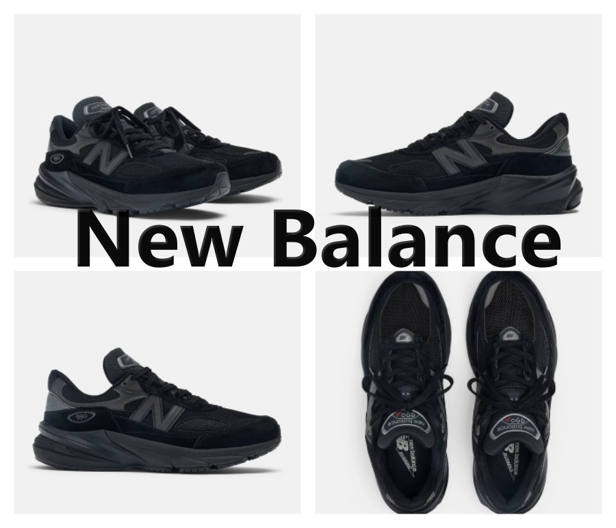 大人気 New Balance MADE in USA 990v6 ブラック U990BB6