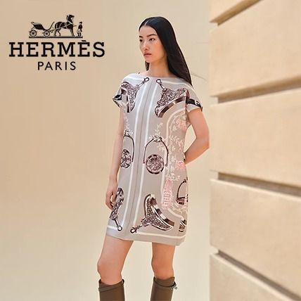 HERMES Tunics Silk Tunics