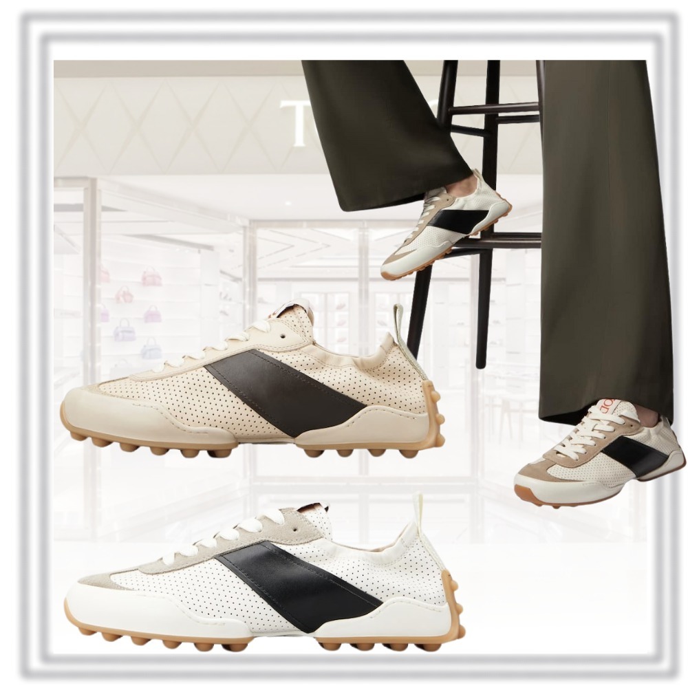 送料込*TOD`S*トッズ*レザー スニーカー