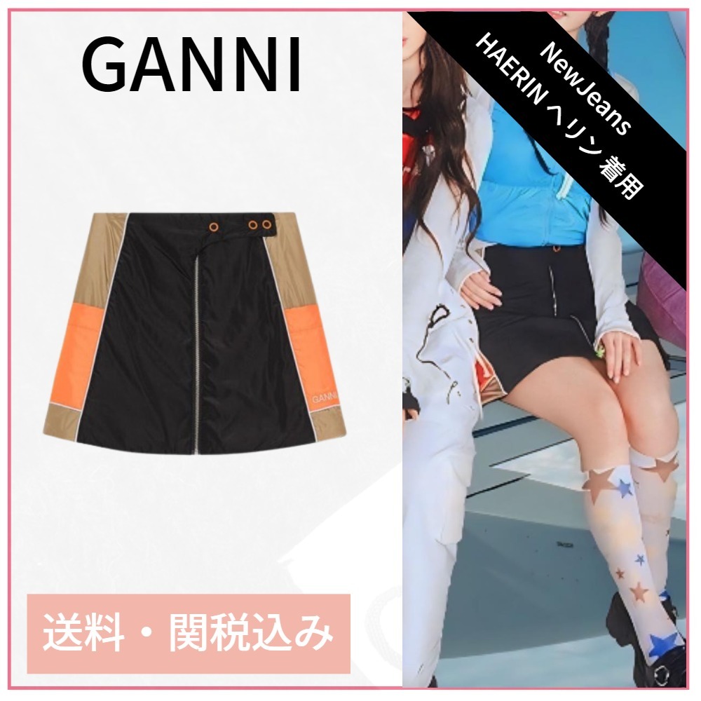 ☆送料・関税込☆MONOHA☆Sheer shirring skirt☆スカート