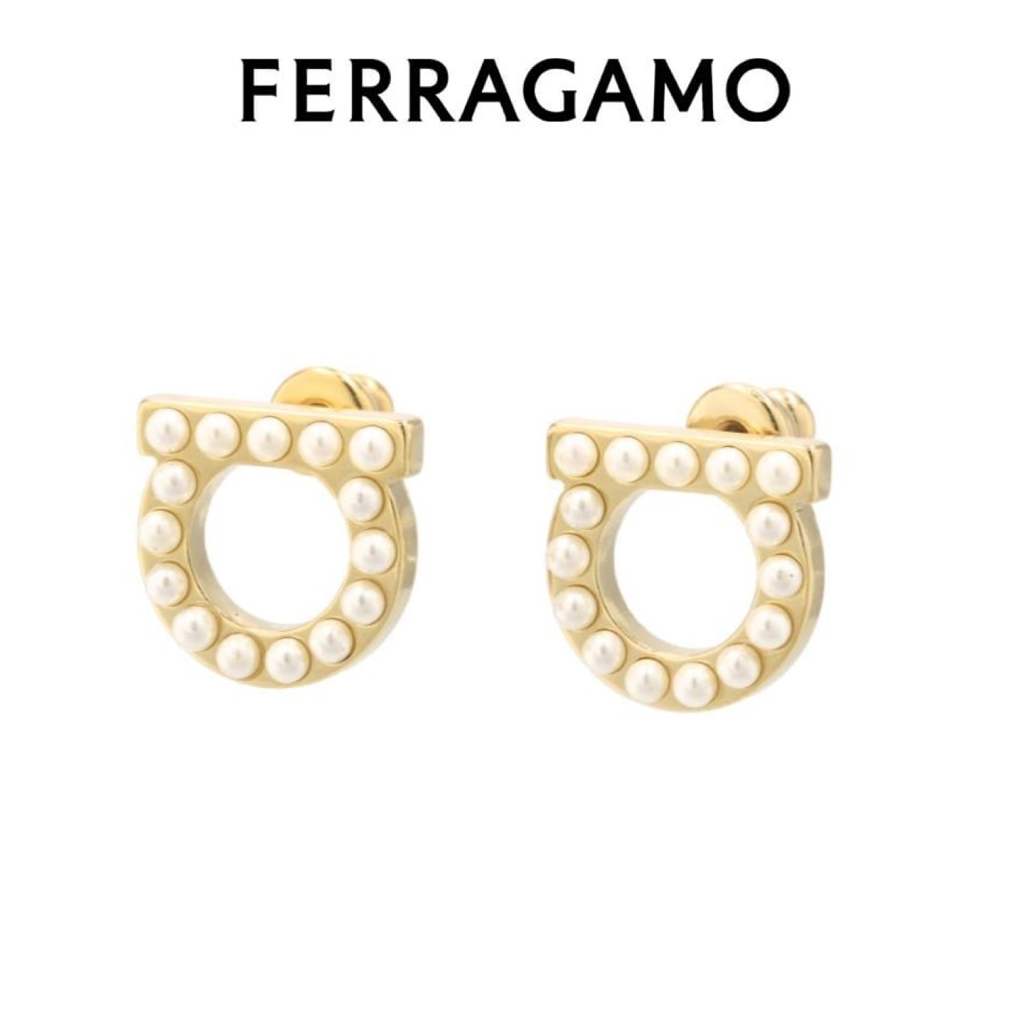 ★ Ferragamo ★ GANCIN スタッドピアス