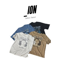 【IONSEOUL】Cost Pigment Box Short Sleeve T-Shirt 4JH231